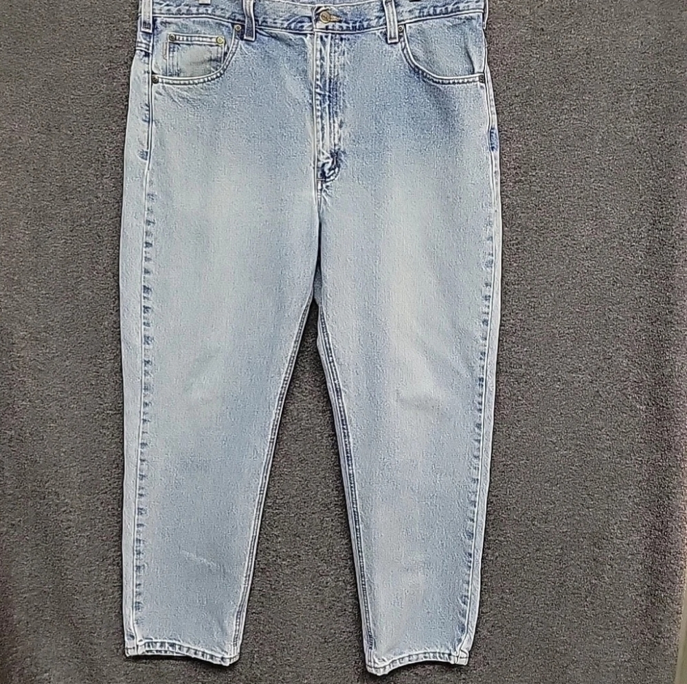 Carhartt Light Wash Blue Jeans, Men's Size 38 X 29.5"
